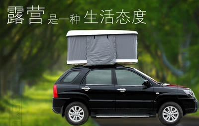 Factory direct outdoor camping tent suitable for off-road suv car all kinds of models to install quick opening tent for three seconds (Çadırlar) - green-double