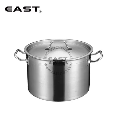 Прочный толстый дно нержавеющей стали кувшинка pot [EAST Oriental Kitchenware]