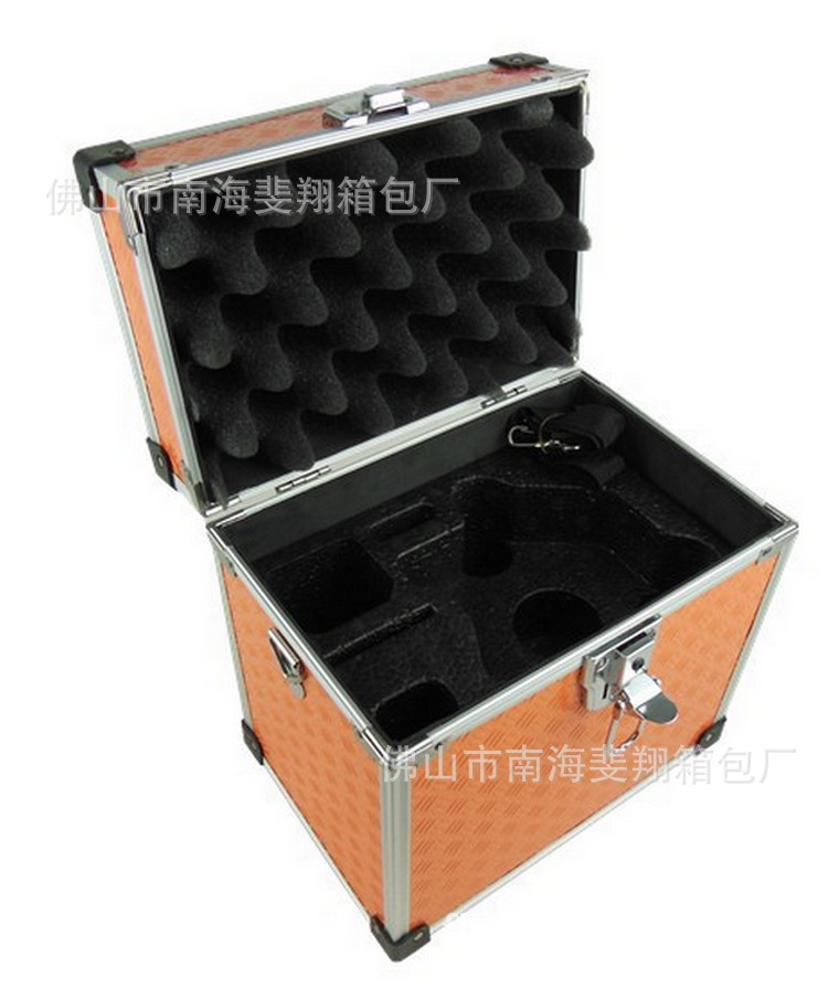 供应铝合金仪器仪表箱 工具箱 防水防潮防震安全铝合金箱 收纳箱