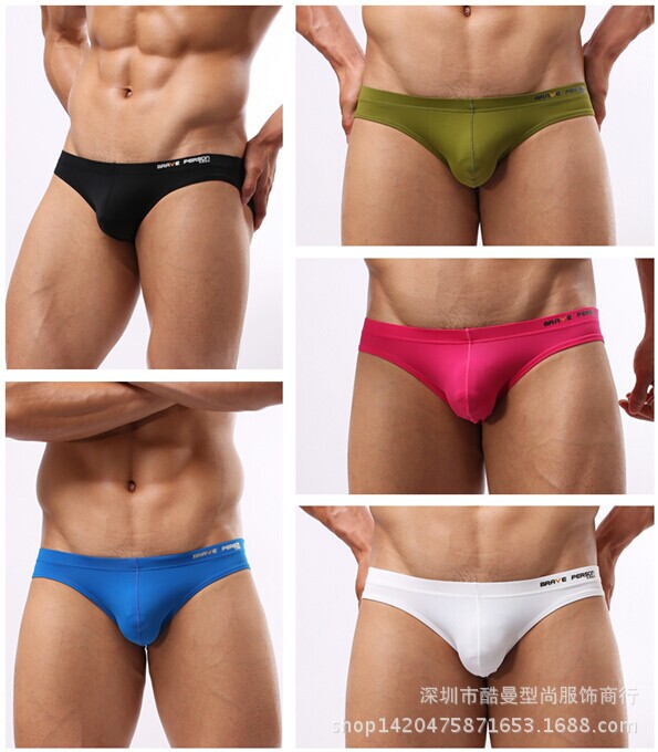 Foreign trade wholesale BRAVE PERSON men's underwear bikini briefs a generation of hair