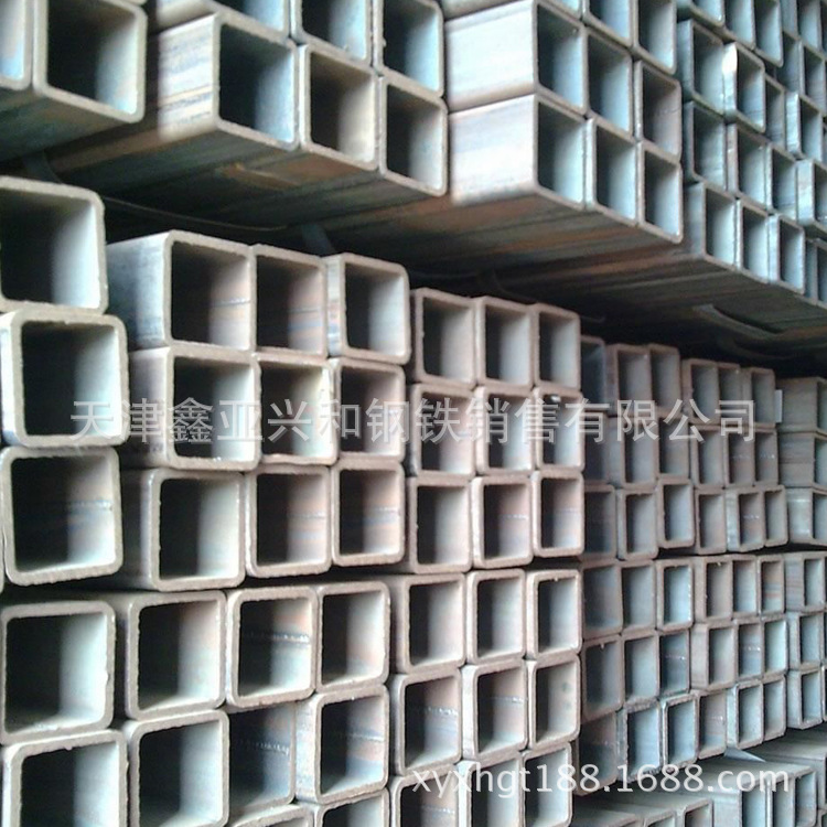 无缝方矩管供应优质碳钢无缝方管q235b钢结构建筑装饰用方管加工