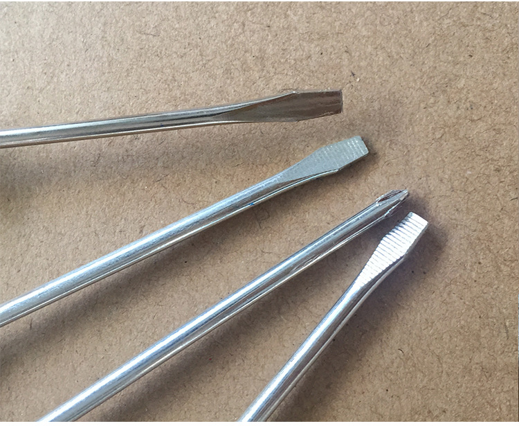 透明柄一字螺丝刀 迷你水晶柄起子螺丝刀 家用改锥螺丝刀厂家直销