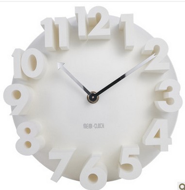 Reloj de pared creativo 3D, diseño convexo, moderno y decorativo