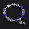 Wonderful bead series of oil full drill bracelet large -hole rhinestone bracelet production and processing