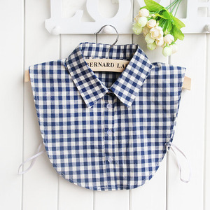 Fake collar Detachable Blouse Dickey Collar False Collar Fake collar shirt women fake collar versatile fake collar shirt Plaid collar