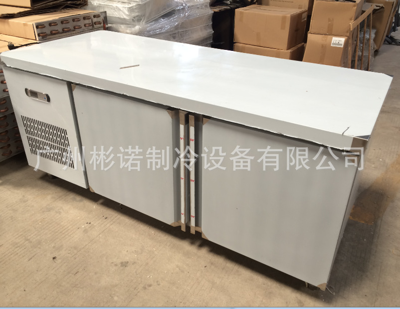 供应双门冷藏工作台 冷冻冷藏保鲜冰柜卧式商用 1.5米冷藏工作台