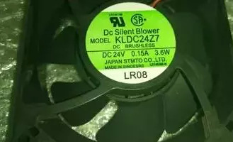 现货KLDC24Z7 DC24V 0.15A 3.6W 原装正品日本伺服风扇92*92*32MM