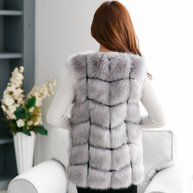 Gilet femme en Fourrure artificielle - Ref 3434780 Image 27