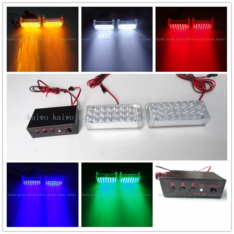 03007 22LED X 2 средняя чистая вспышка лампа автомобиль мотоцикл винный бар лампа один перетащить два