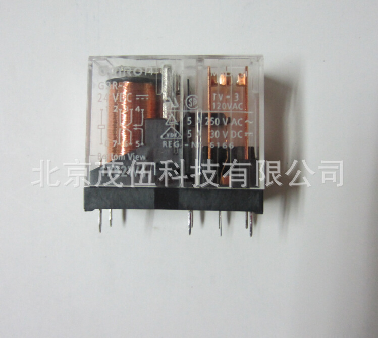 G2R-2-24VDC  欧姆龙  继电器 24VDC  2组转换