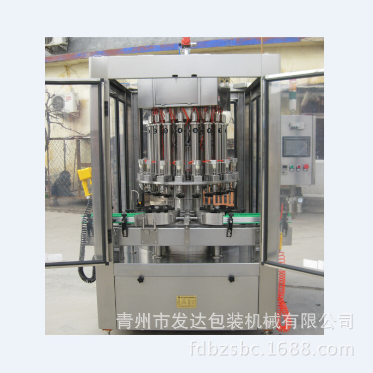 青州发达包装供应18头智能定量自动液体灌装机高效率安全生产