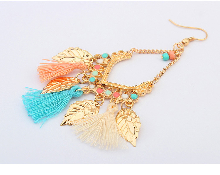 Tassel Earrings - Sky Blue