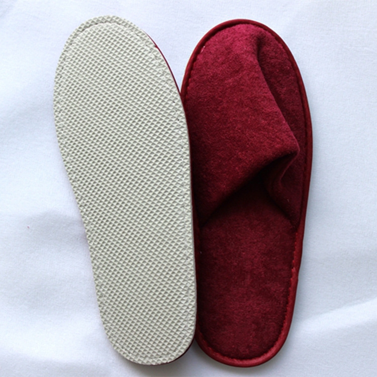 Manufactor Pushing travel slipper hotel silk Jinsirong Real silk slipper Green Paper disposable slipper wholesale