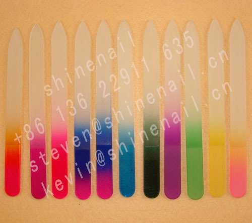 供应玻璃锉,彩色玻璃锉，指甲锉，Glass nail file,GNF003