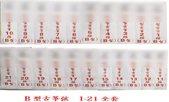 Guzheng General Guitar Strings Wholesale Guzheng Red Strings B-type Guzheng Strings 1-21 Strings 163 Guzheng General B-type Strings