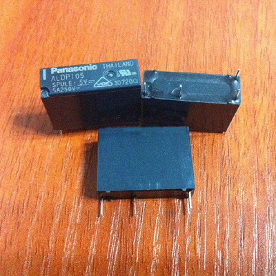 全新原装松下继电器ALDP105W ALDP105 4脚一组常开5A HF46F-5-HS1