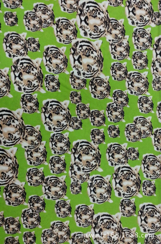 转移印花厂F8283 供应花型加工印花可印雪纺 涤棉 针织等服装面料