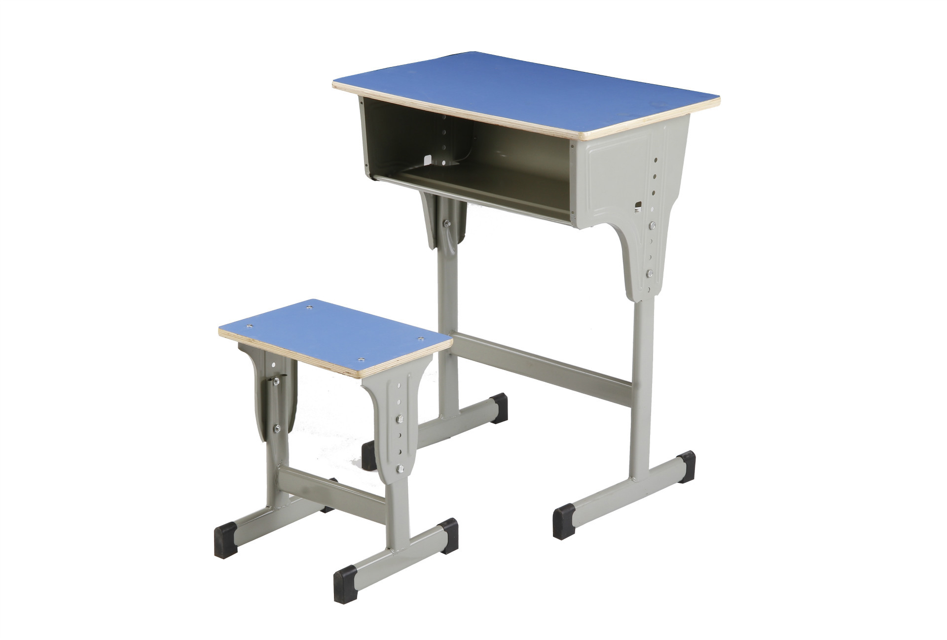 厂家直供定制高中小学生课桌新型中空吹塑面板 升降课桌椅-阿里巴巴