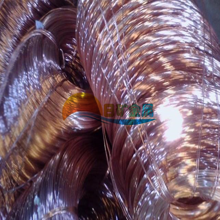 【日矿金属】T2紫铜线 裸铜线 1.0mm 1.5mm 1.6mm 1.8mm 紫铜线