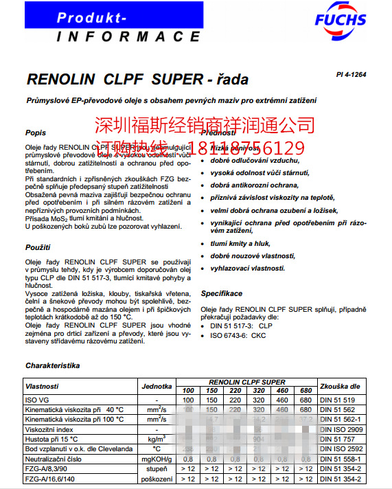RENOLIN CLPF