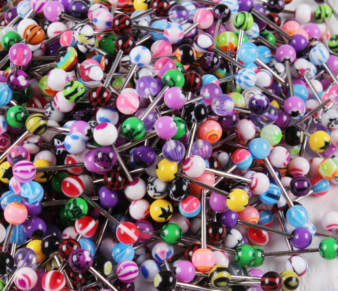 Labret stud lip piercing jewelry styling detail