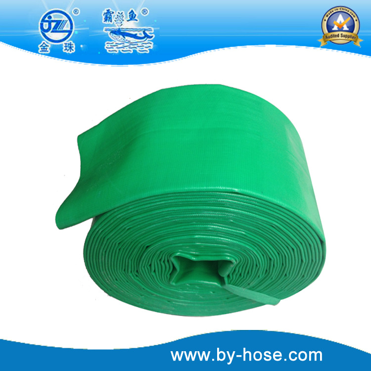 厂家直销无味防冻农用抽水机4寸PVC水带灌溉100mm排水浇地水带