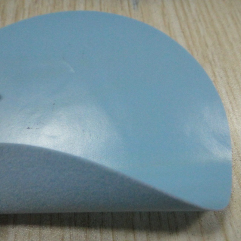 免费提供样品0.5mm植绒pvc充气产品面料pvc植绒布