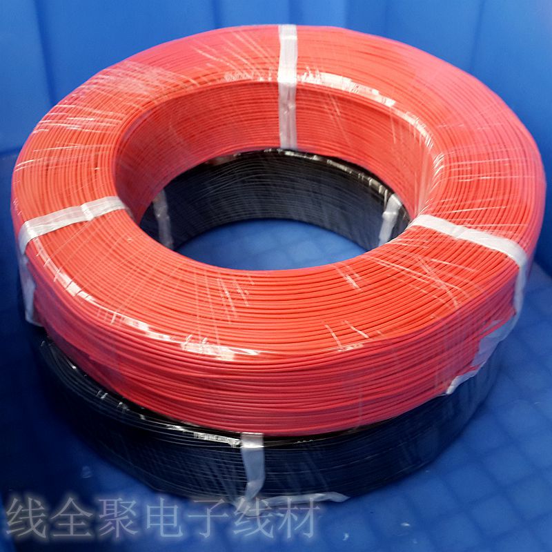 厂家直供1007#22电子线 17支镀锡铜线 加工定 制长度开口