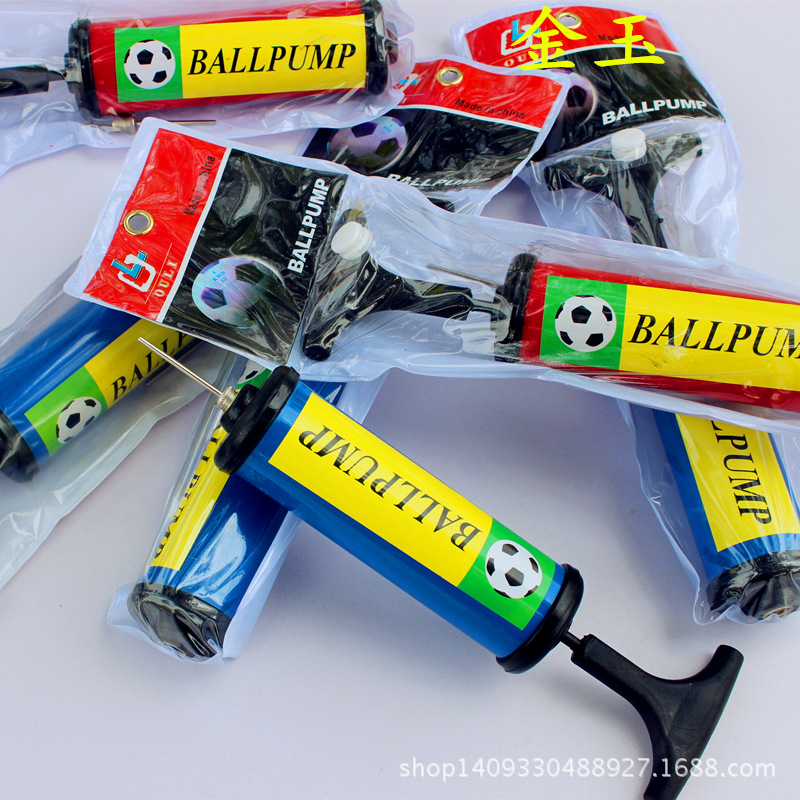 厂价供应带气针针筒打气筒 充气工具 小号6寸手推打气筒