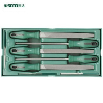 现货SATA世达工具 原装正品 工具托组套-8件锉刀 09910