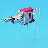 香港昭华供应TS-82-TE1Q系列钮子开关 CHA香港品牌弯角3脚2档