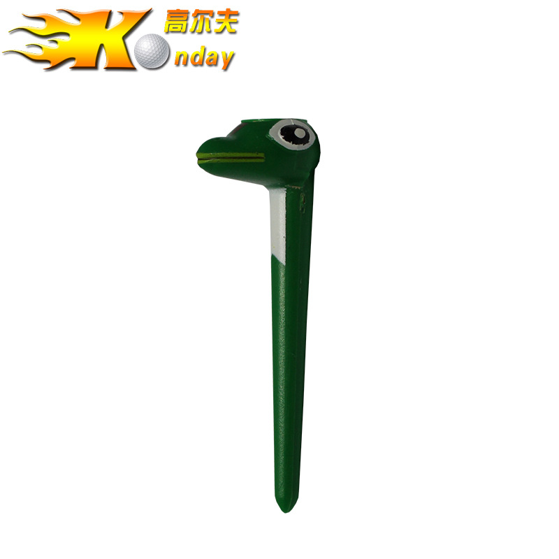 golf Practice Supplies parts multi-function lovely Cartoon Frog TEE Ball stud wholesale golf Supplies