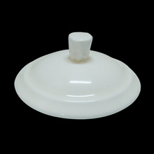 白瓷马克杯陶瓷杯盖 兆丰杯办公白瓷盖批发水杯盖印制LOGO