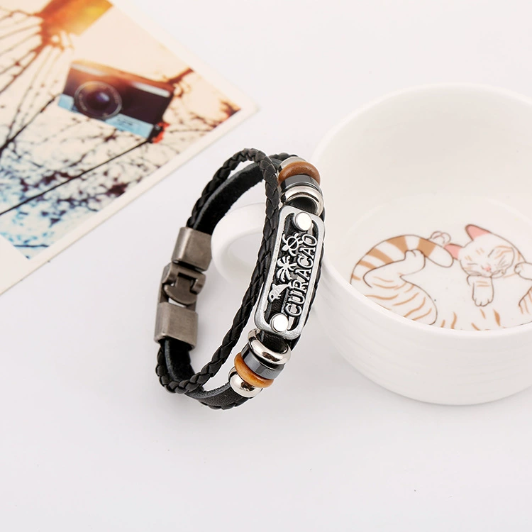 Панк- bracelet из кожи, аксессуар, (), европейский стиль, панк- стиль, натуральная кожа