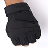 Tactics gloves for gym, black eagle, fingerless