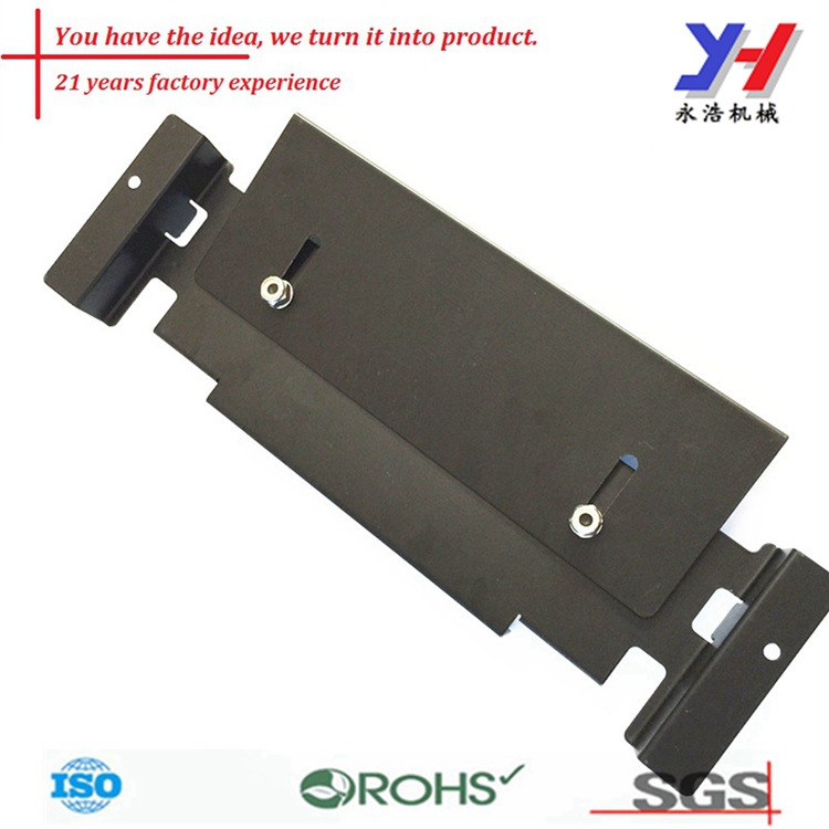 定制的金属板材黑色涂层支架