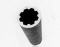 Материал 7075 Цветная алюминиевая пластина крылатая радиатор радиатора в гексагональной круглой трубке, сокращающейся алюминиевой изгибной машине
