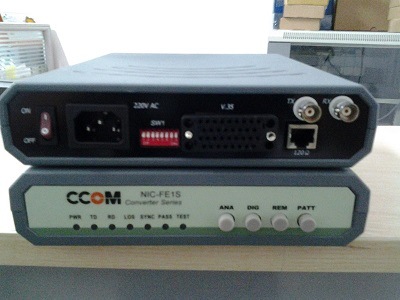 供应CCOM  NIC-FE1S接口转换器，E1转V35