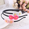 Fresh headband, accessory, Korean style, flowered, wholesale