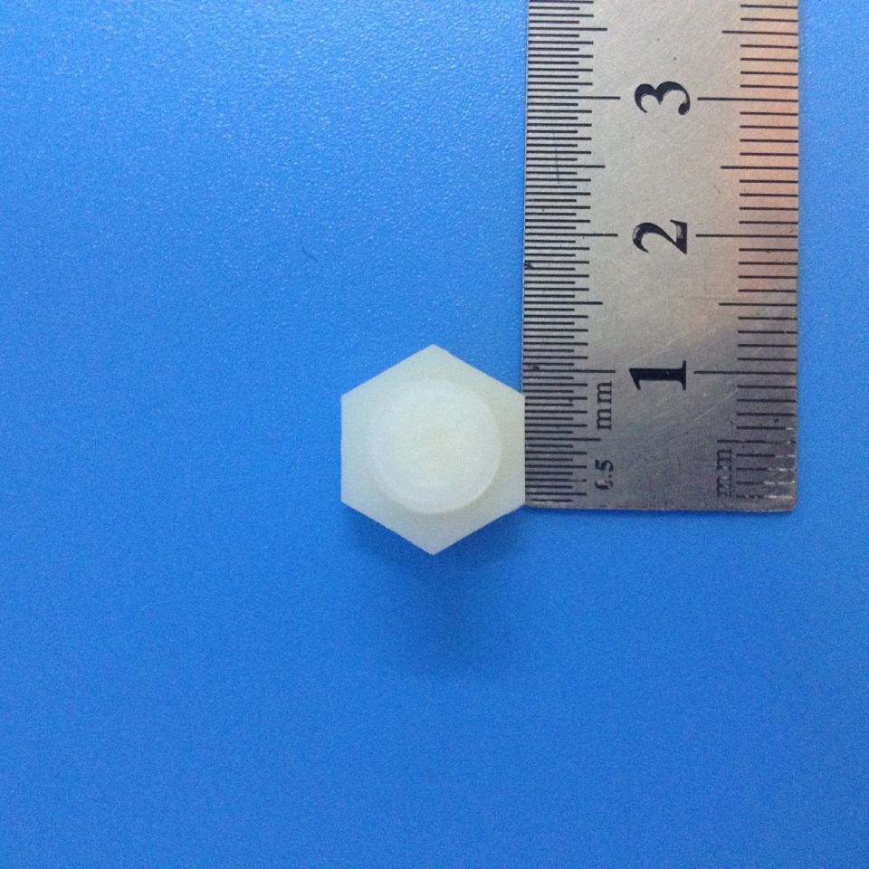 PP 外六角塑料螺丝 螺钉 M8*16 专业厂家现货 源头厂家 可定制