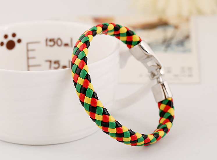 Bracelet Wholesale Color Women Bracelet Leather Jewelry display picture 2