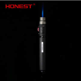 正品百诚503双火直冲防风打火机创意个性笔式焊枪喷枪烟具批发