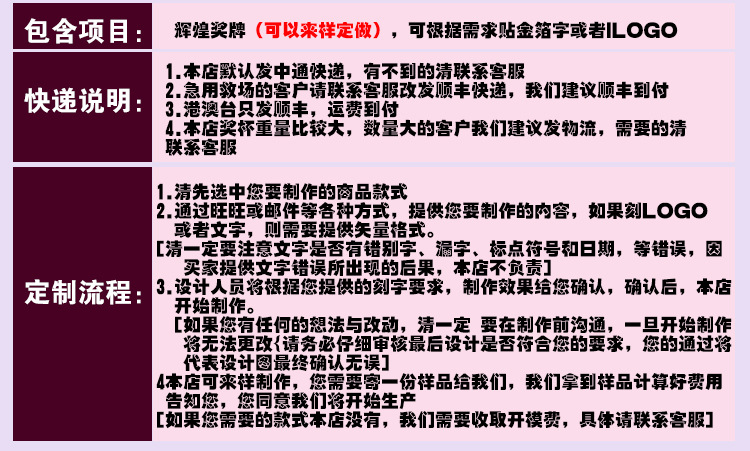 厂家直销 6.5鹰型麦穗纹123金属锌合金奖牌 可做LOGO 欢迎选购详情8