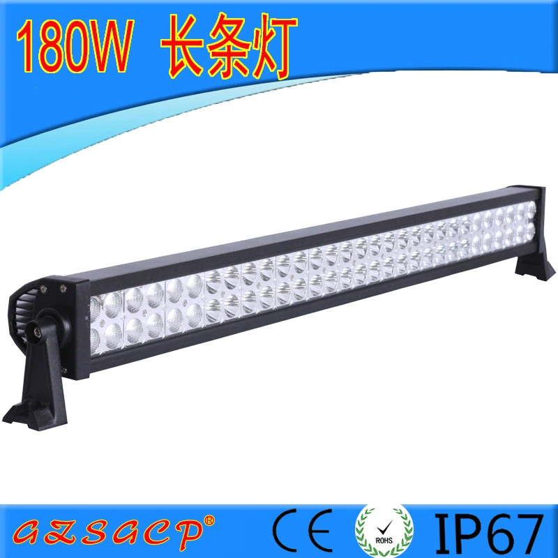 LED super bright off-road modified lights, rectangular lamp, 180W
