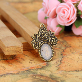 DIY����N14*10MM��ʯ����õ�廨�E�A�кϽ����l�Ʒ���XS100