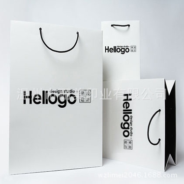 厂家定做 品牌服装纸袋 牛皮纸袋 礼品袋 高档手提纸袋 购物纸袋