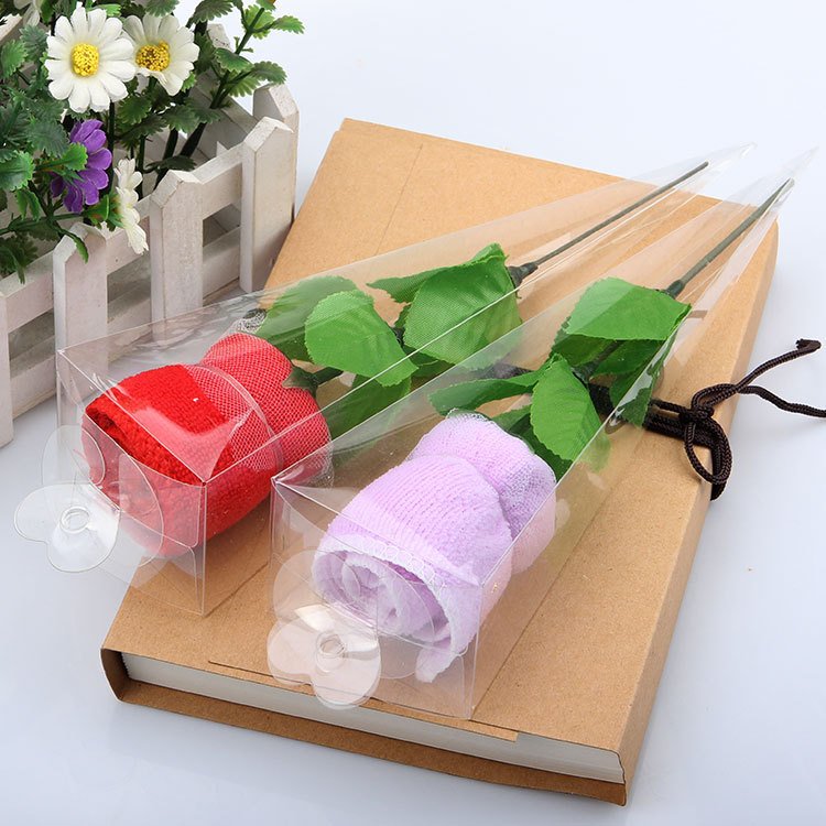 盒装毛巾花纤维