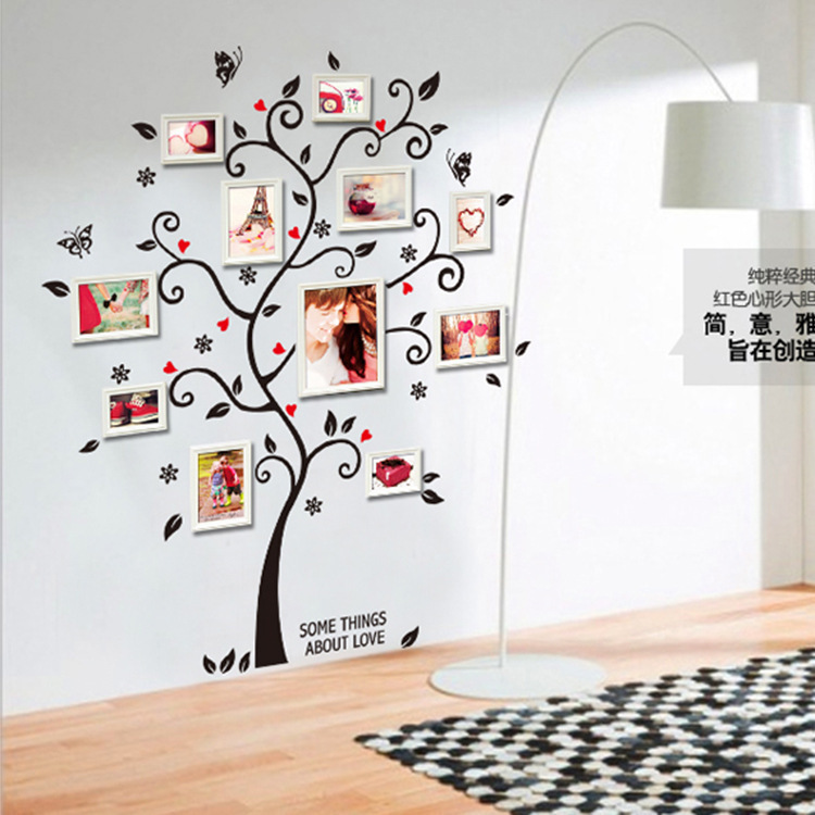 Foreign Trade Love Tree Home Living Room Bedroom Glass Window Decoration Removable Wall Sticker AY6031 Foreign Trade Love Tree Home Living Room Bedroom Glass Window Decoration Removable Wall Sticker AY6031