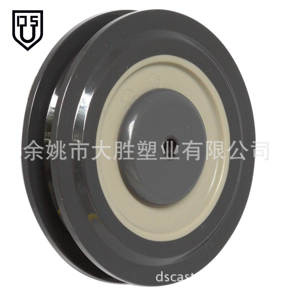 大胜5寸二片电梯轮保用二年购物车轮 超市推车轮子 美国P&H品质