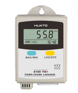 冷藏车冷库冰箱温湿度记录仪S100-TH+数字温湿度计无纸记录仪